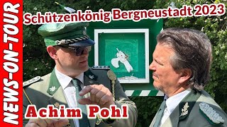 Schützenkönig Bergneustadt 2023 Achim Pohl mit dem 75. Schuss (15:19 Uhr - 28.05.2023 Oberberg)