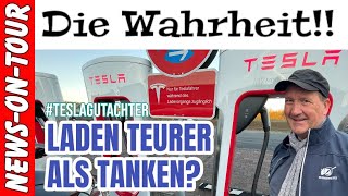 Elektroauto LADEN teurer als TANKEN? Stimmt das? Tesla SuC (offen für alle!) einfach erklärt ...