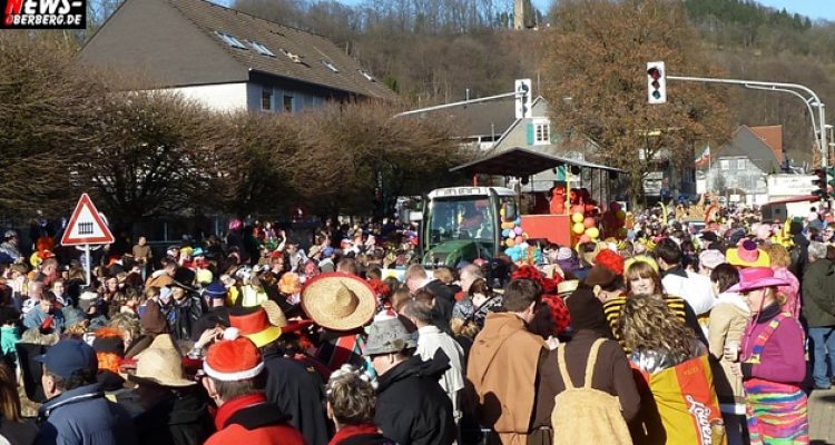 Oberbergischer Kreis: Termine der Karnevalszüge 2015! Terminkalender fürs närrischen Treiben