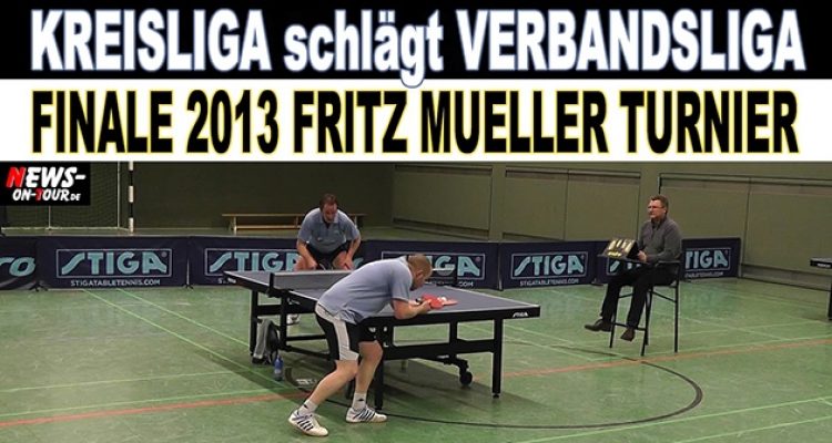 Tischtennis: Kreisliga schlägt Verbandsliga! 23. Fritz Müller Gedächnisturnier 2013 | Tischtennis Vorgabeturnier | Video | Oberbergischer Kreis