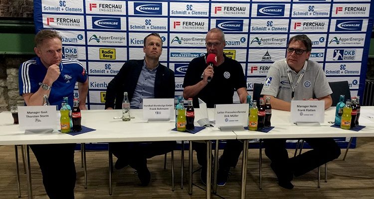 50 Jahre Handball-Bundesliga! Pressekonferenz (Mit HD-Video) Auftakt-Partie: VfL Gummersbach – THW Kiel | Westfallenhalle Dortmund