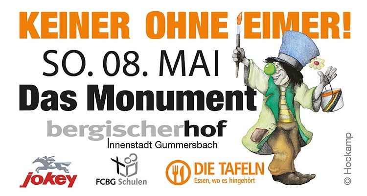 DER TURM! 1.500 Frühlings-Eimer in einem einzigartigen Bauwerk! Das Monument im Bergischen Hof in Gummersbach | Oberbergischer Kreis (NRW)