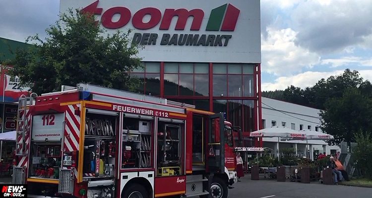 Gummersbach: Evakuierung! FEUER in toom Baumarkt Vollmerhausen! Drei Personen verletzt! Sachschaden 10.000 Euro | +Einsatzvideo