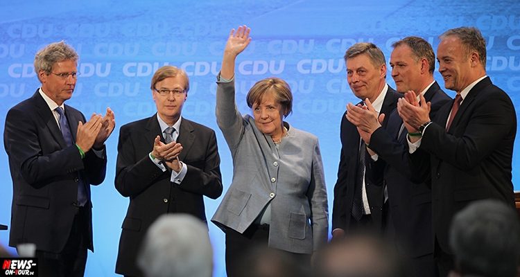 Merkel Besuch Waldbröl – Bundeskanzlerin Angela Merkel begeistert 1.000 Zuhörer in der Nutscheidhalle | Oberbergischer Kreis (NRW)