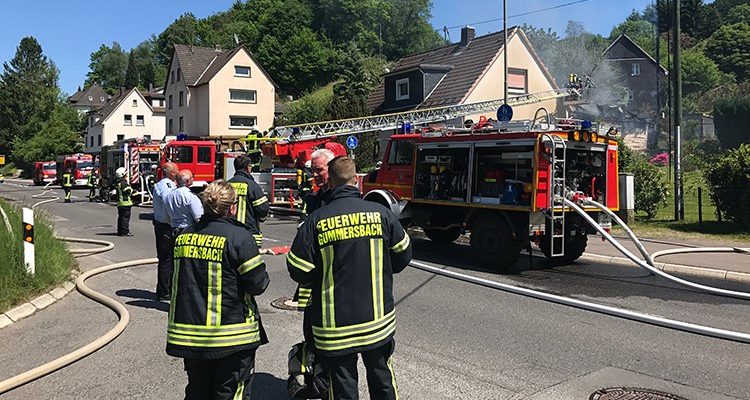 Einsatzbilanz Feuerwehr Gummersbach (KW31) 10 Notfälle in einer Woche