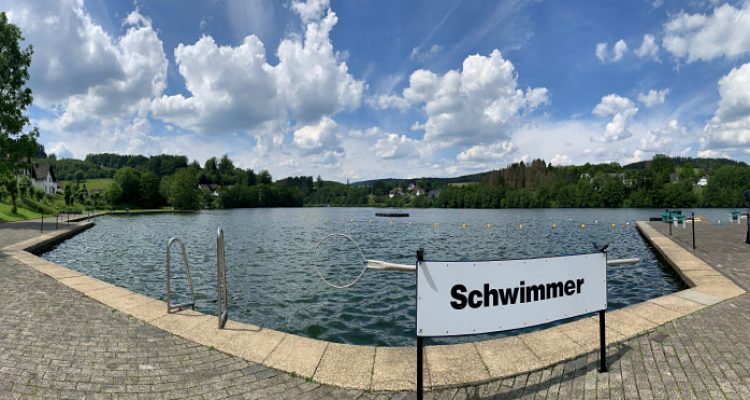 Gummersbach: Strandbad Bruch glänzt mit sehr guter Badegewässerqualität! 23,3 Grad Wassertemperatur