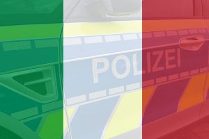 polizeiauto italien polizei oberberg ntoi dienstfahrzeug schriftzug polizei