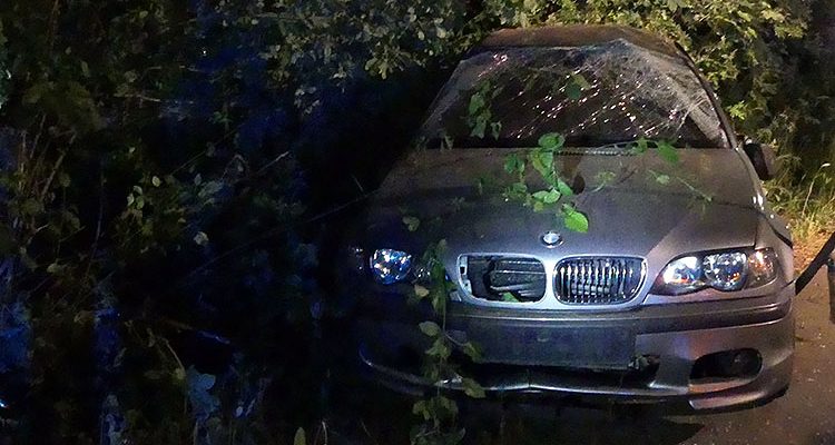 Betrunken mit BMW Unfall gebaut (Waldbröl)