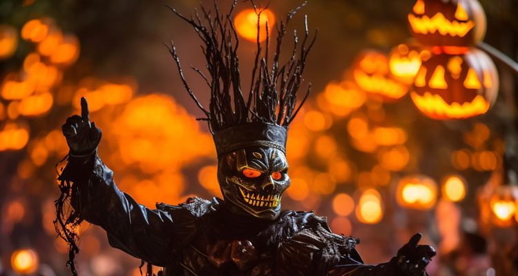 Kürbiskönig aufgetaucht: Mystische Halloween-Nacht im Dorf der Schatten (Halloween-Geschichte von Christian Sasse)