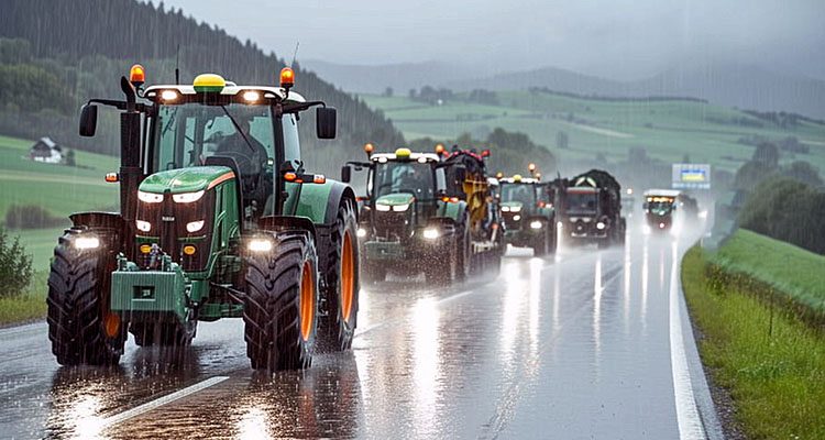Bauern-Demo Siegen Wittgenstein 08.01.2024 – Liste der Demos mit Treckern & Co.: Protest geht auch friedlich