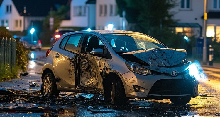 Frontalcrash in Bergneustadt: Othestraße nach Unfall stundenlang gesperrt. 2 Verletzte im Krankenhaus