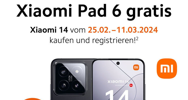 S&M Telefonvertrieb Gummersbach (Anzeige): Hol dir das brandneue Xiaomi 14 – mit 100 € Ankaufsbonus*, plus Altgerätwert und das Xiaomi Pad 6 gratis ** dazu!